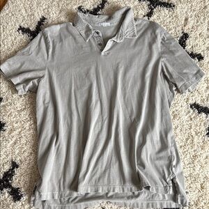 Men's Gray Polo James Perse